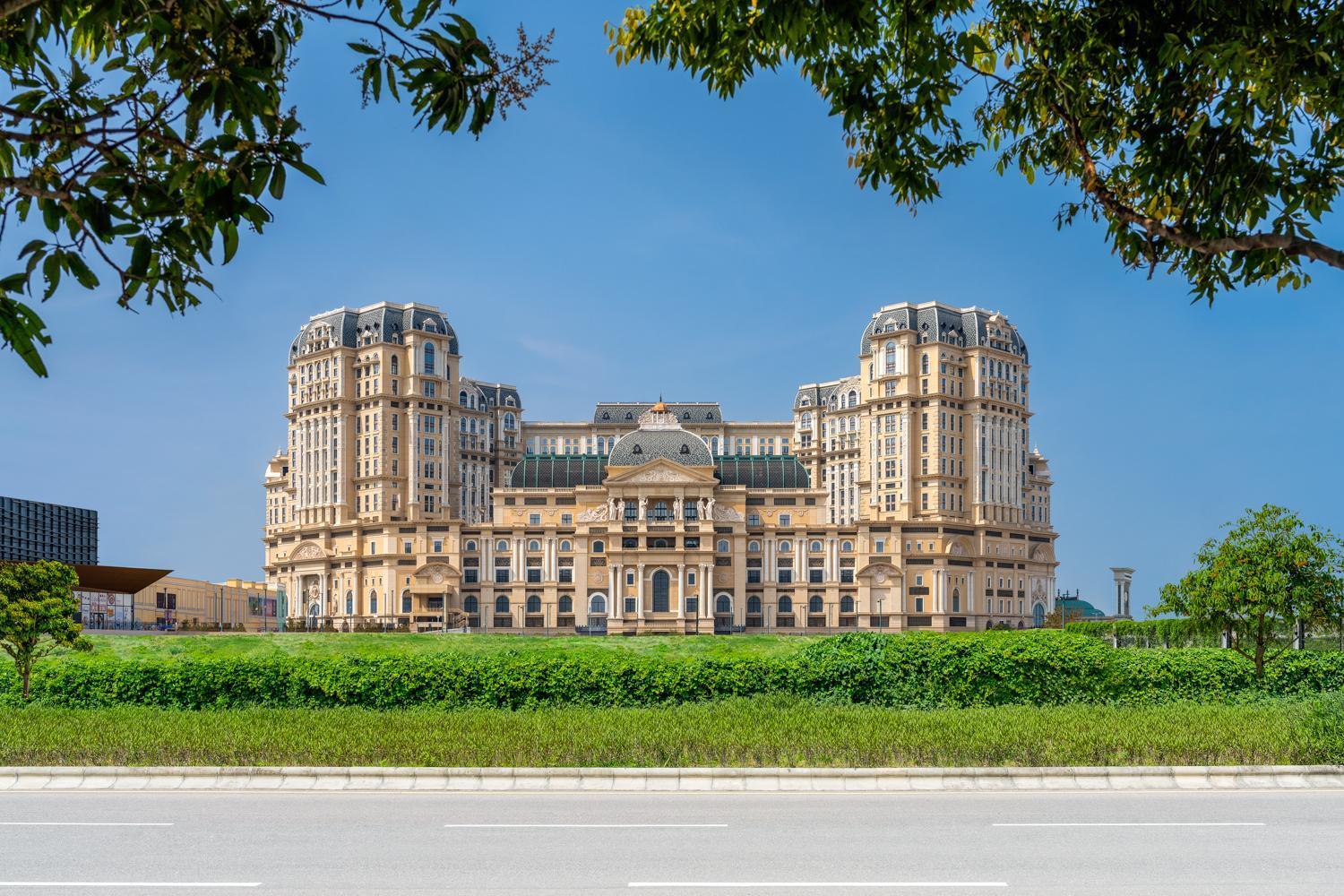 Hotel Grand Lisboa Palace Macao Esterno foto